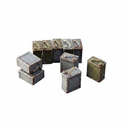 Gasoline or Oil Can Metal 2 Gallon - 1/35