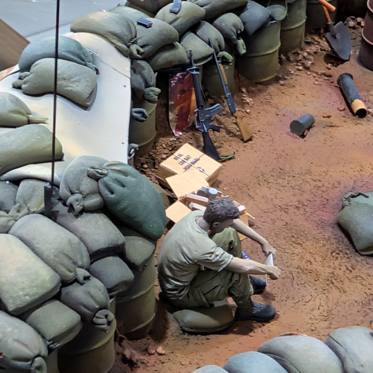 Vietnam War U.S. C-Rations (Opened & Sealed) – 1/35