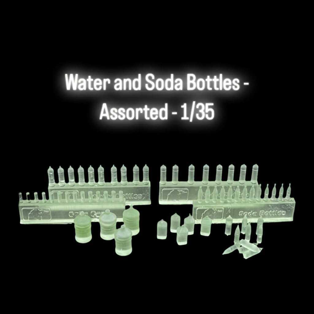 Water and Soda Bottles - Assorted - 1/35