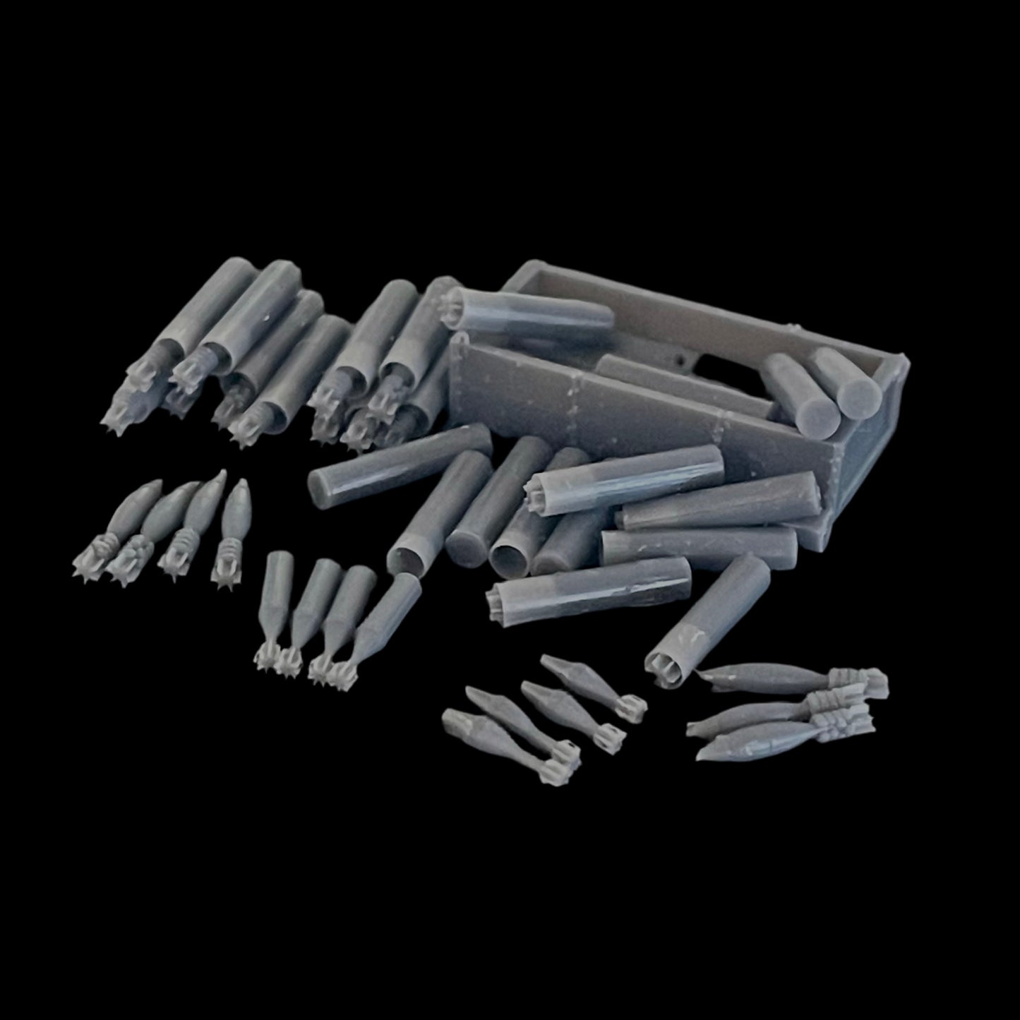 60mm Mortar Round Kit - 1/35