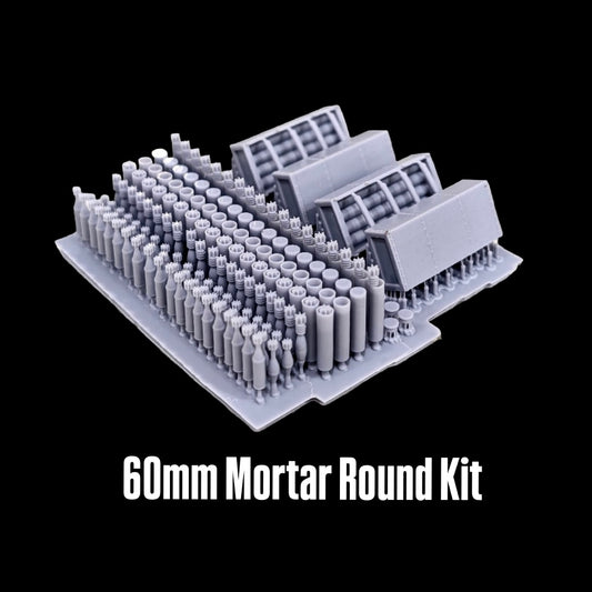 60mm Mortar Round Kit - 1/35
