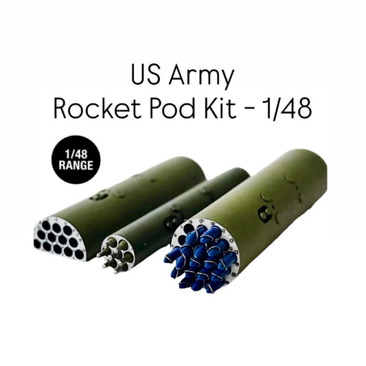 US Army Rocket Pod Kit - 1/48