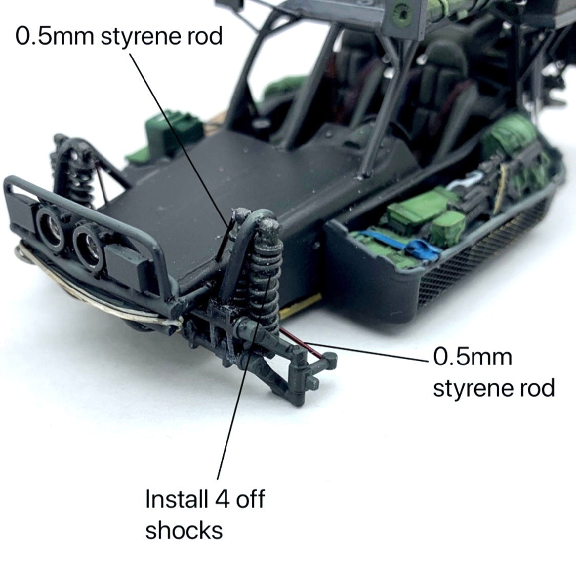 DPV / FAV 3-Seat Navy SEAL Conversion Kit – 1/35 (Hobby Boss 82406)
