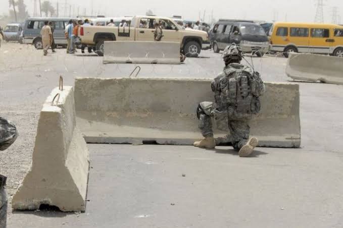 Jersey Barrier - Heavy and Light Damage Set - 1/35