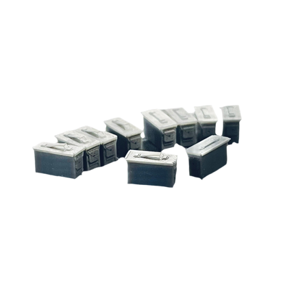 50 Cal Ammunition Boxes - 3 Designs -1/35
