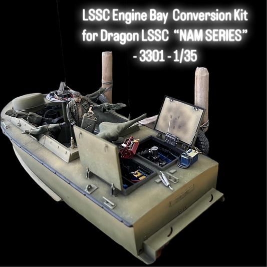 LSSC Engine Bay  Conversion Kit  for Dragon LSSC  “NAM SERIES” - 3301 - 1/35