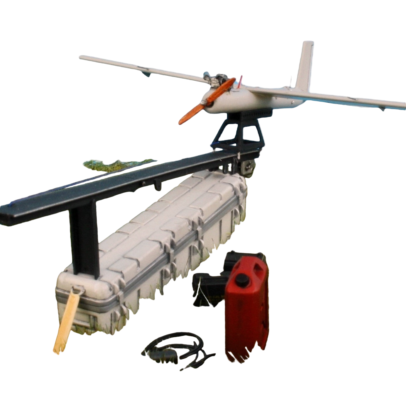 Silver Fox UAV Model and Accessories - 1/35