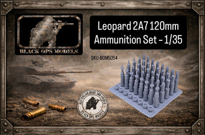 Leopard 2A7 120mm Ammunition Set – 1/35