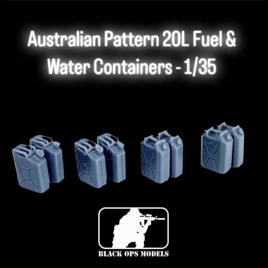 Australian Pattern 20L Fuel & Water Containers - 1/35