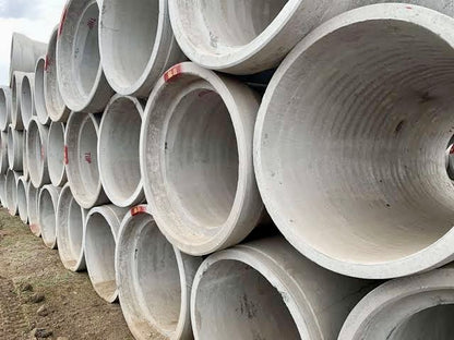 Precast Concrete Pipe Set – Small – 1/48
