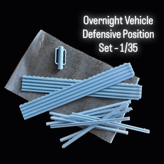 Overnight Vehicle Defensive Position Set – 1/35