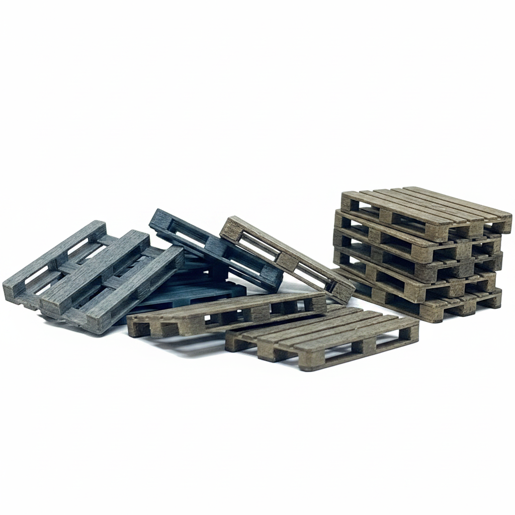 Timber Pallets - Euro Size - 1/35