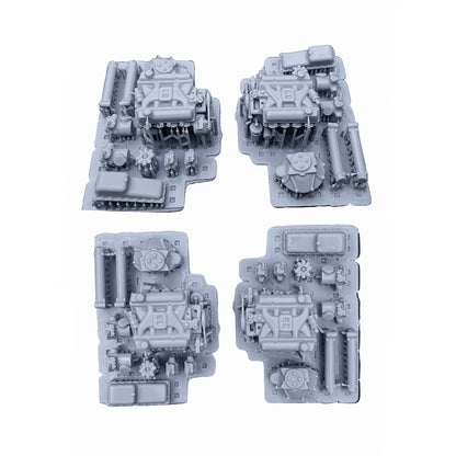 LSSC Open Engine Bay Conversion Kit – 1/35 (Dragon 3301)