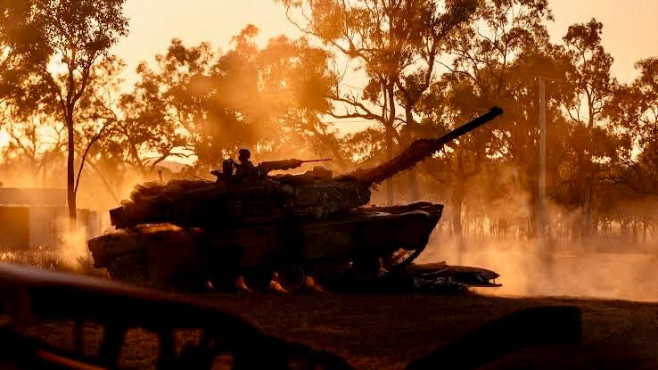 Australian Army Abrams M1A1 AIM SA for the  Dragon M1A2 SEP #3536 Conversion Kit