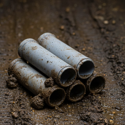Precast Concrete Pipe Set – Small – 1/48