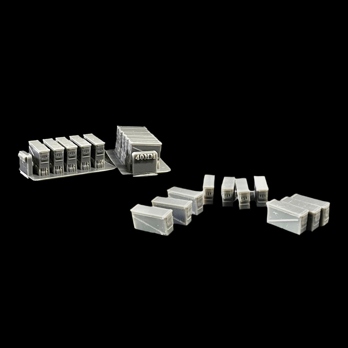20mm Ammunition Boxes -1/48
