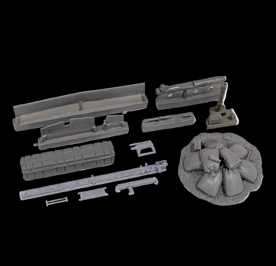 Silver Fox UAV Model and Accessories - 1/35