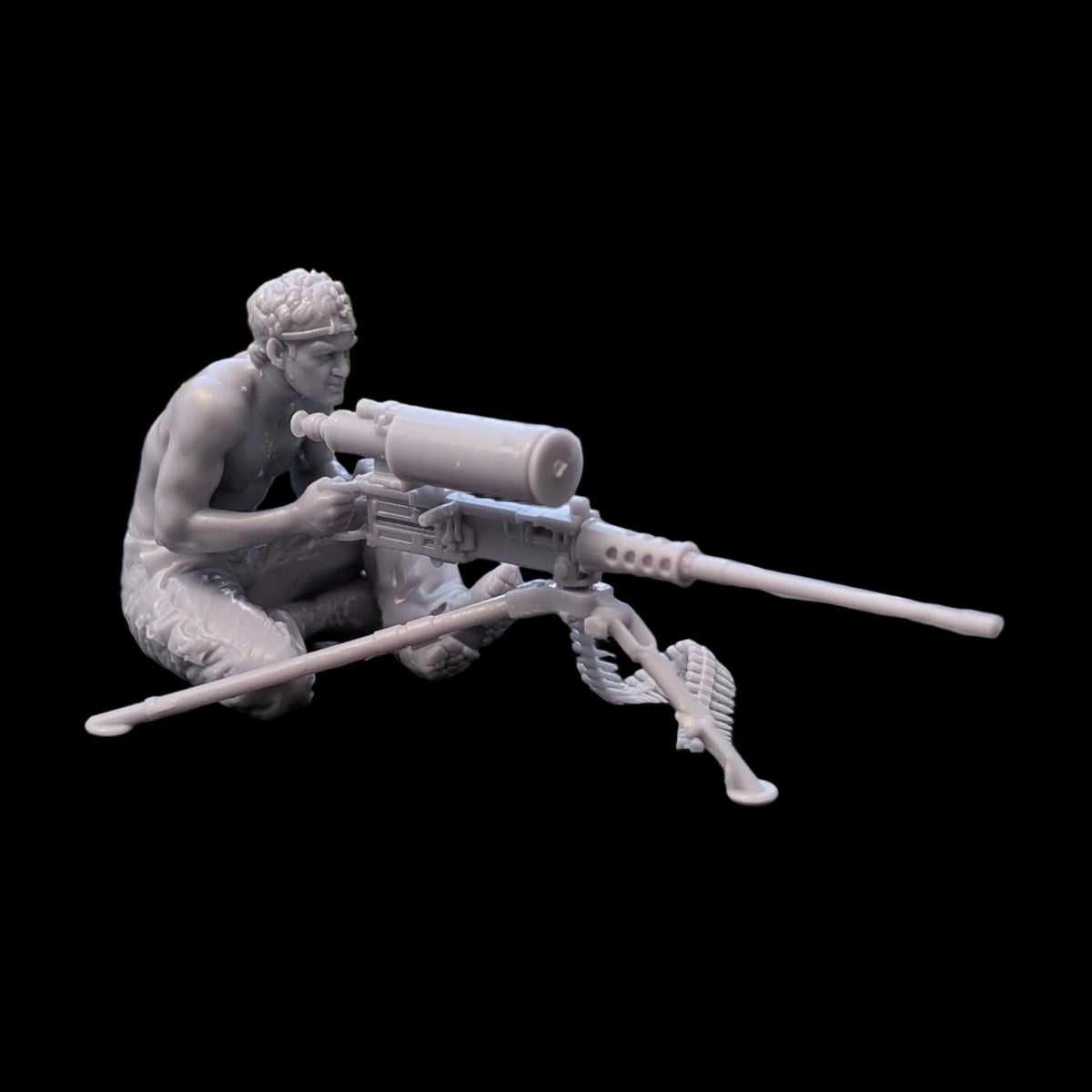 US Marine .50 Cal Starlight Gunner – Khe Sanh 1968