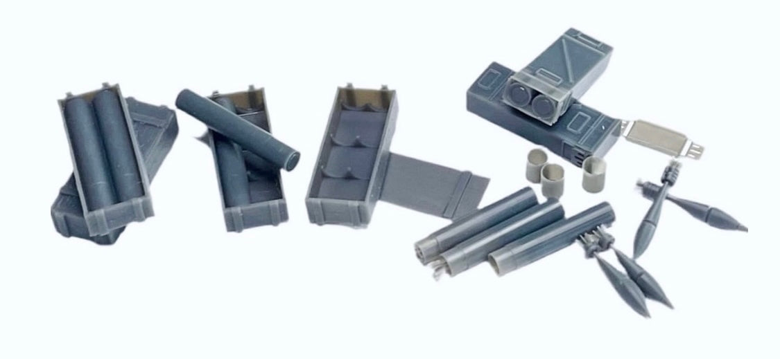 120mm Mortar Round Kit - 1/35