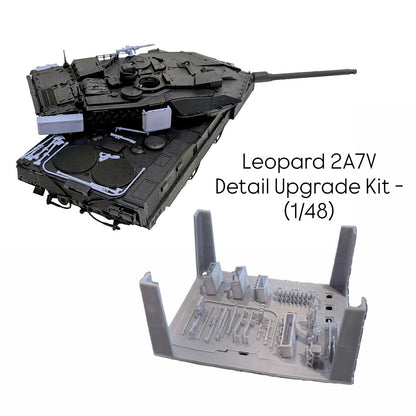 Leopard 2A7V Detail Upgrade Kit - (1/48)
