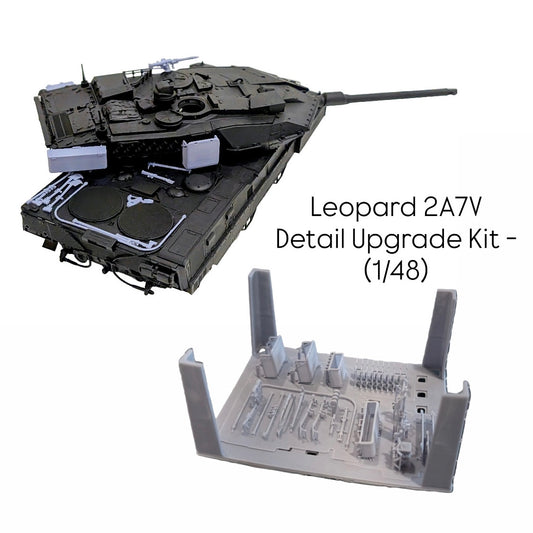 Leopard 2A7V Detail Upgrade Kit - (1/48)