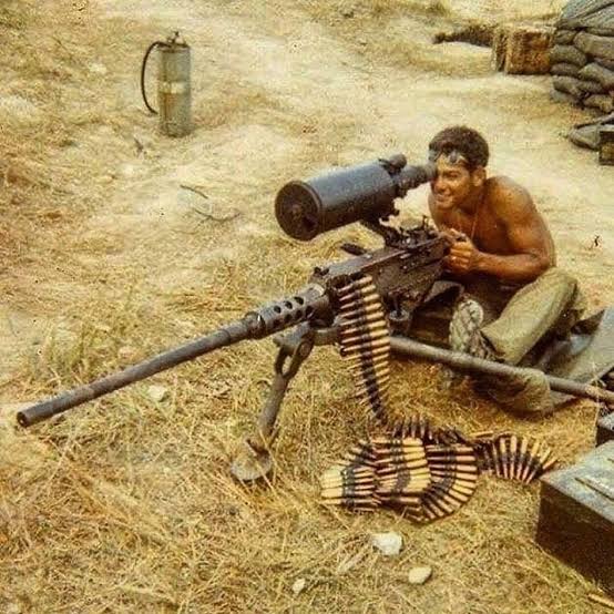 US Marine .50 Cal Starlight Gunner – Khe Sanh 1968