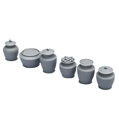 Vietnamese Foods Urns and Bird Cages - 1/35