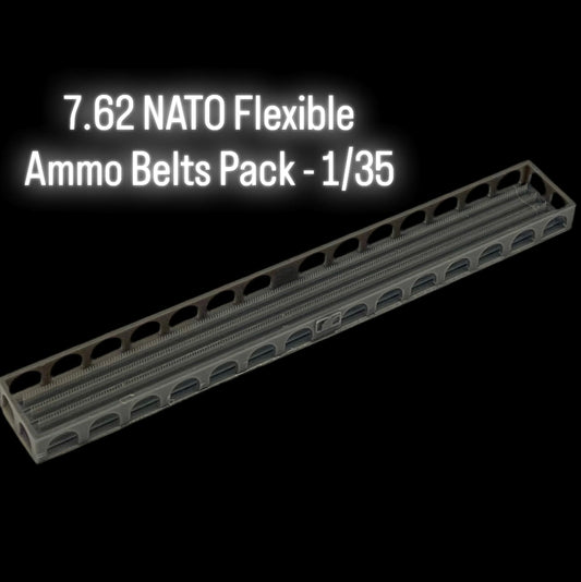 7.62 NATO Flexible Ammo Belts Pack - 1/35