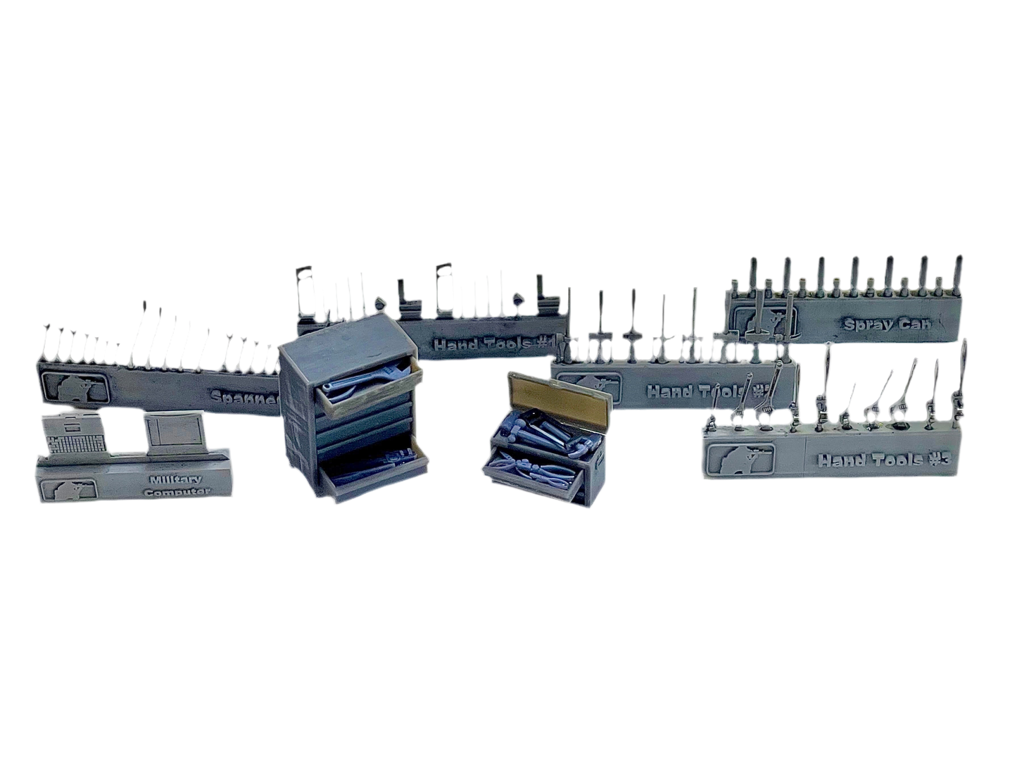 Modern Tool Chest and Tools - 1/35