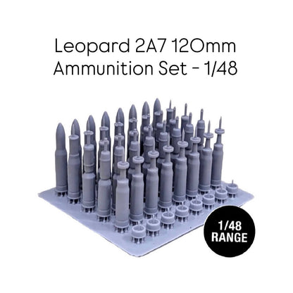 Leopard 2A7 120mm Ammunition Set – 1/48