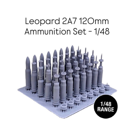 Leopard 2A7 120mm Ammunition Set – 1/48