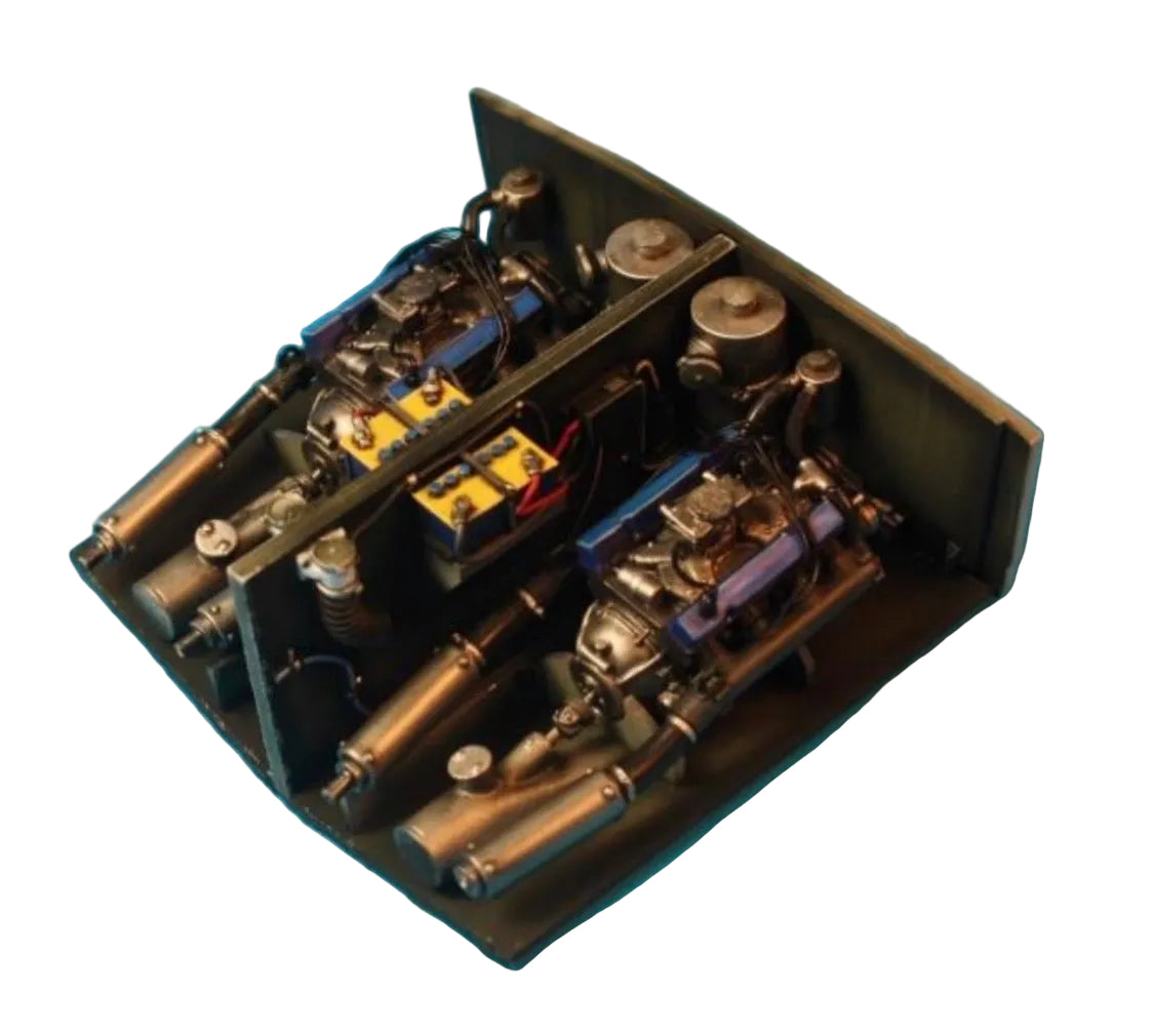 LSSC Open Engine Bay Conversion Kit – 1/35 (Dragon 3301)