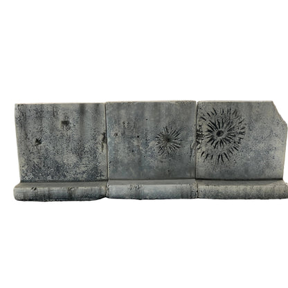 Texas T Barriers Battle Damage Set -1/35