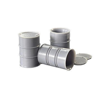 200L Drums - Hollow with Lids - 1/48