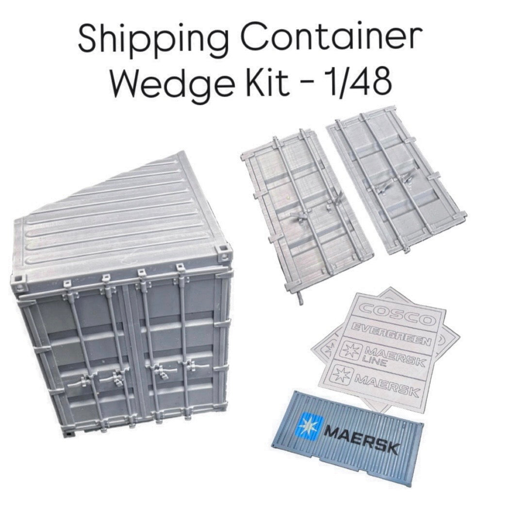 Shipping Container Wedge Kit - 1/48