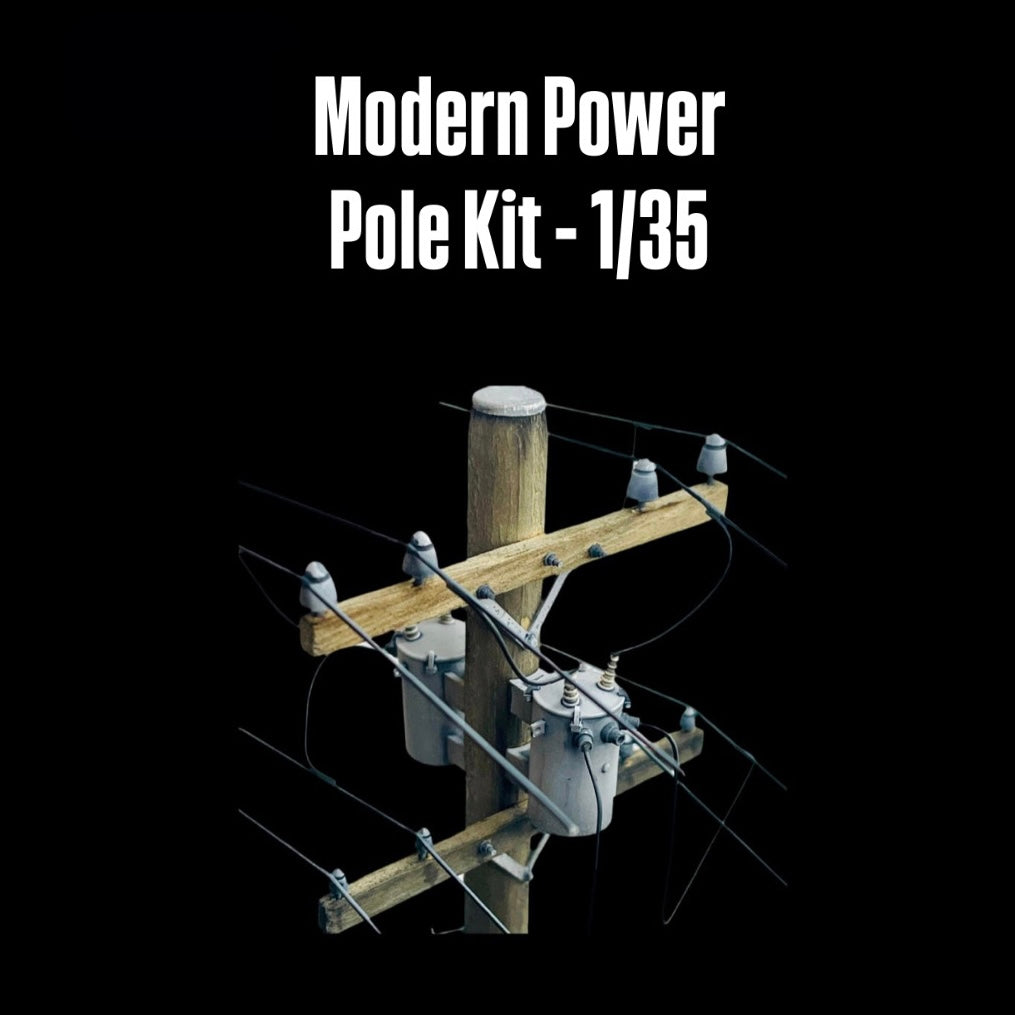 Modern Power Pole Kit - 1/35