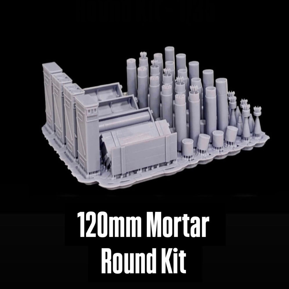 120mm Mortar Round Kit