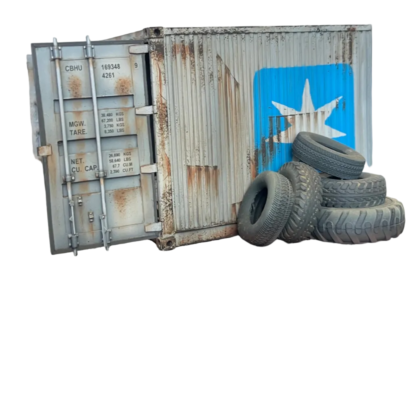 Shipping Container Wedge Kit - 1/35