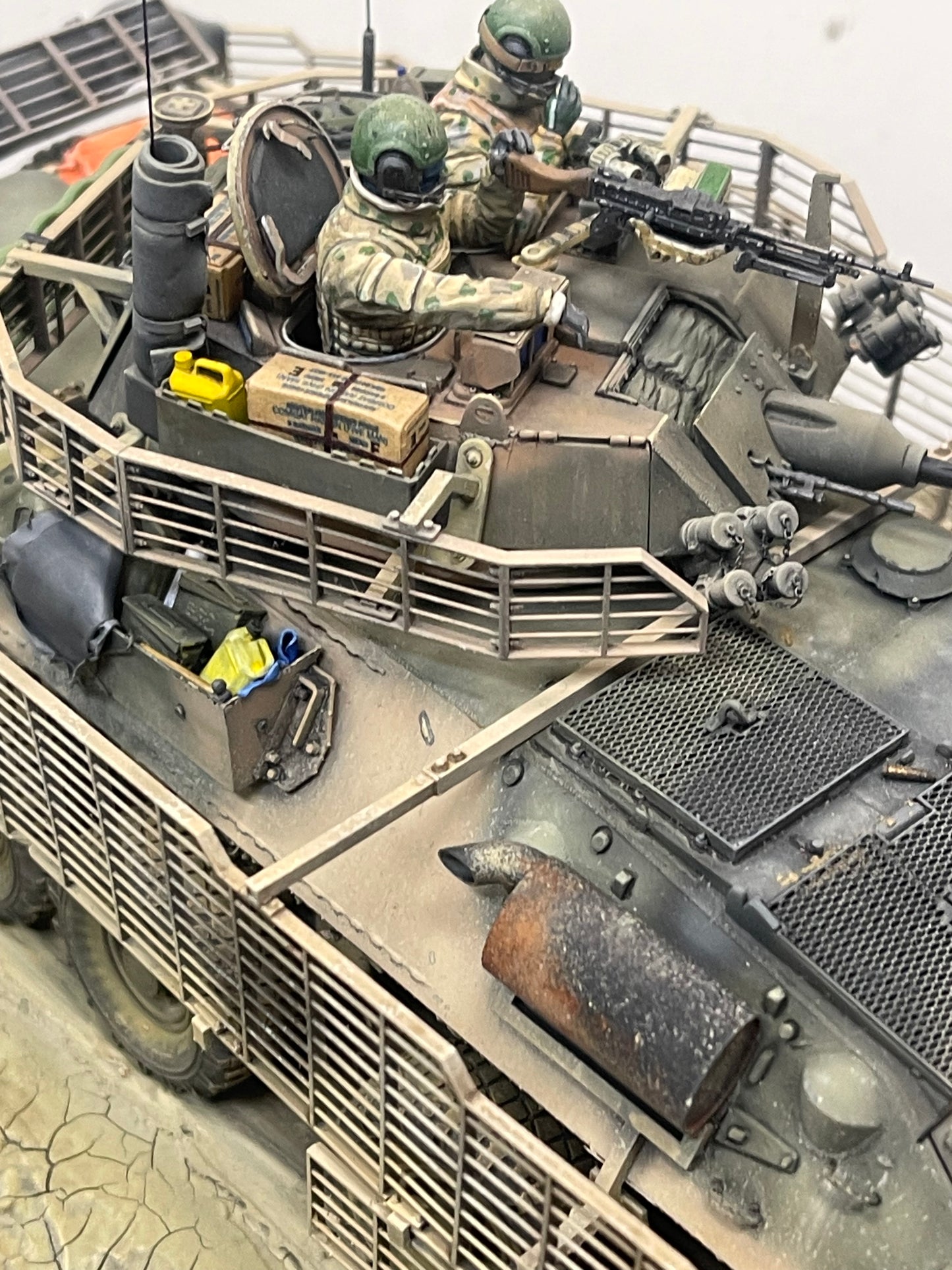 ASLAV 25 Full Bar Armour - Hull and Turret Conversion Kit