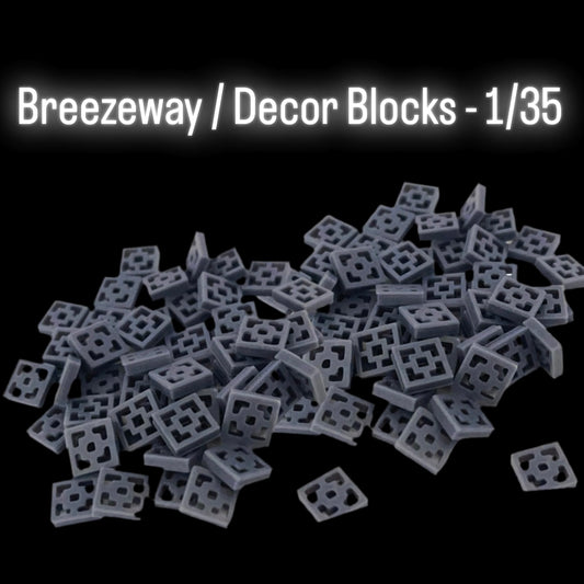 Breezeway / Decor Blocks - 1/35