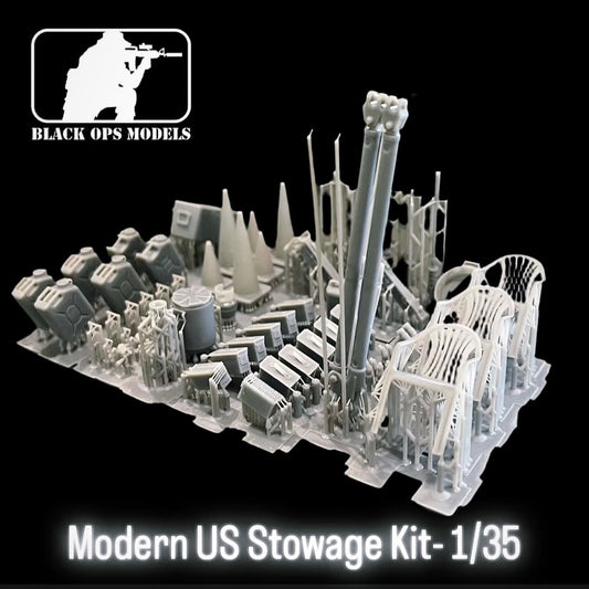 Modern US Stowage Kit- 1/35