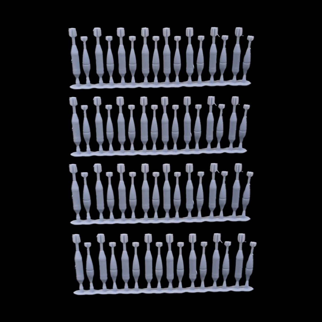 81mm Zero Charge Mortar Round Set - 1/35