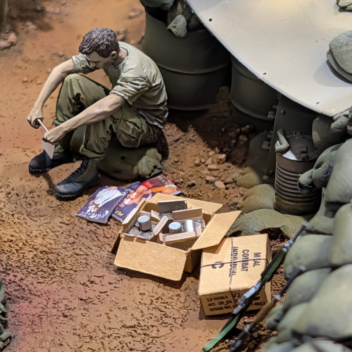 Vietnam War U.S. C-Rations (Opened & Sealed) – 1/35