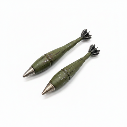 120mm Zero Charge Mortar Round Set - 1/35