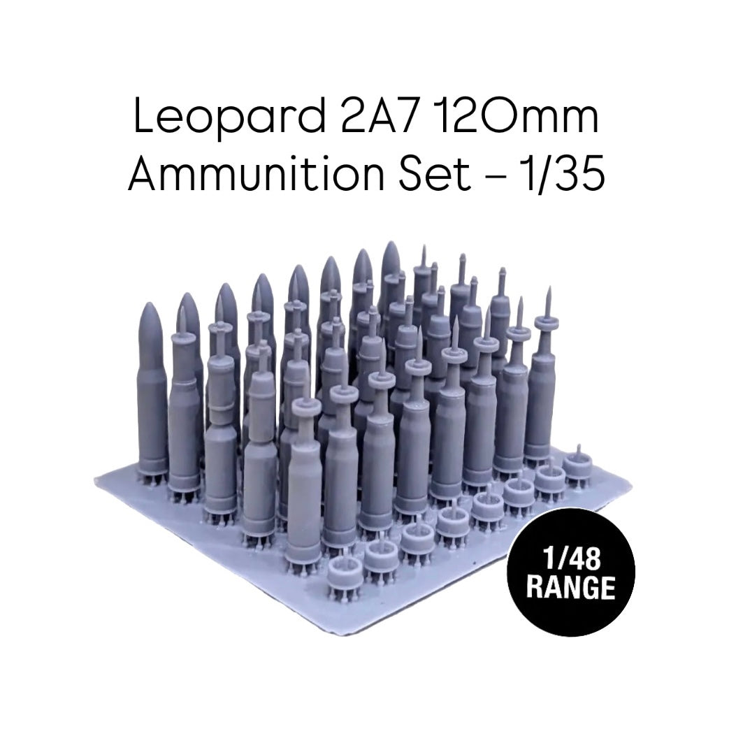 Leopard 2A7 120mm Ammunition Set – 1/48