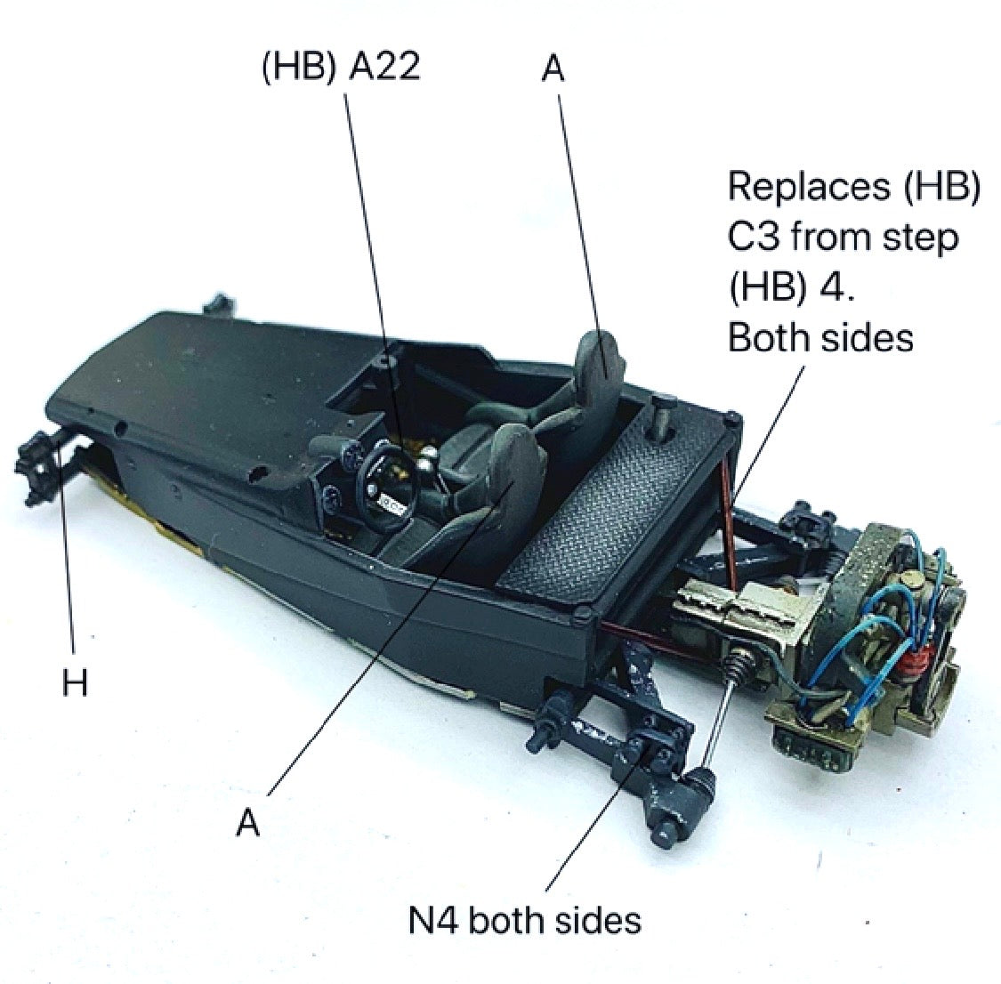 DPV / FAV 3-Seat Navy SEAL Conversion Kit – 1/35 (Hobby Boss 82406)