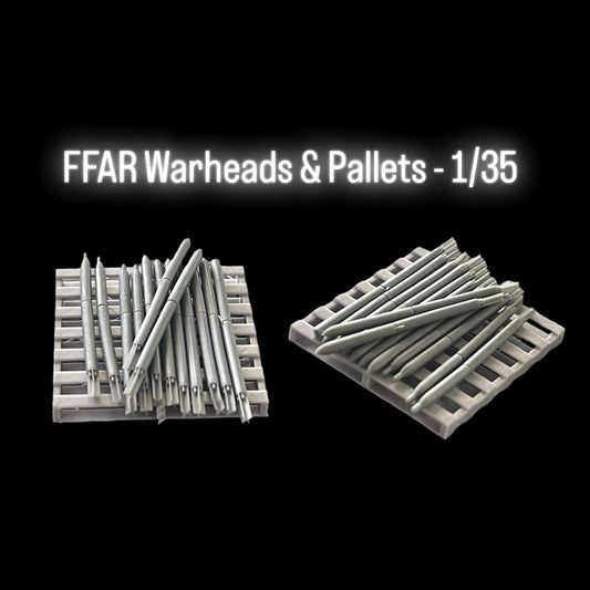FFAR Warheads & Pallets - 1/35