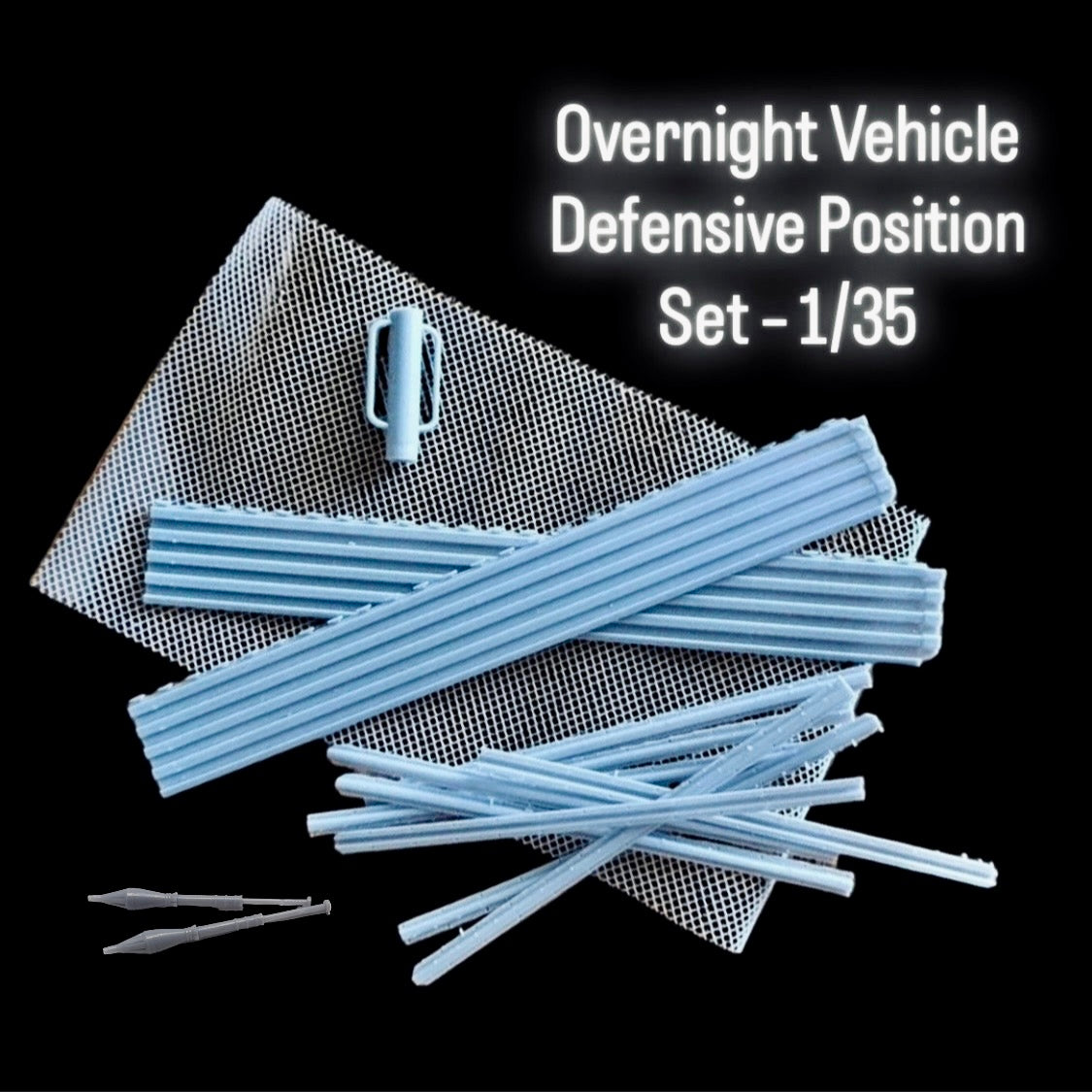 Armoured Vehicle Defensive Position Kit - 1/35 by