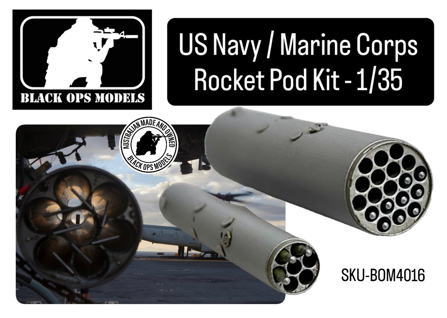US Navy / Marine Corps Rocket Pod Kit - 1/35