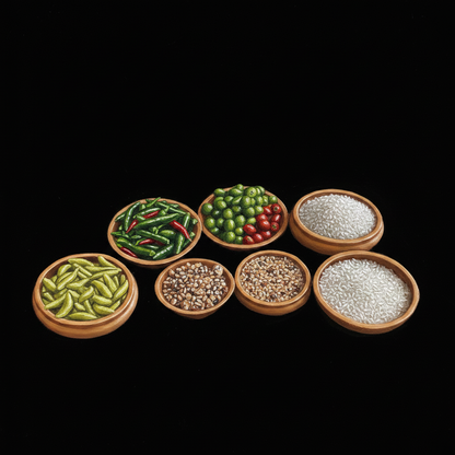 Vietnamese Market Baskets - 1/35